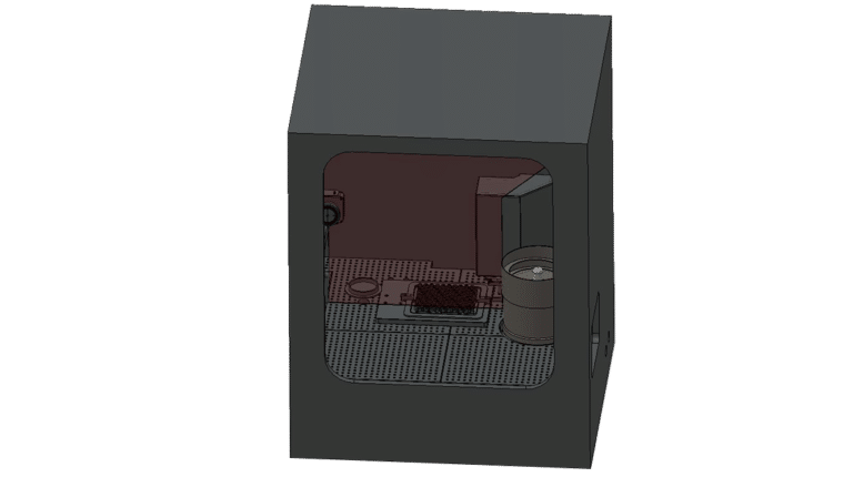 CR-7000_dessin_ Crimpstation in einem Isolator