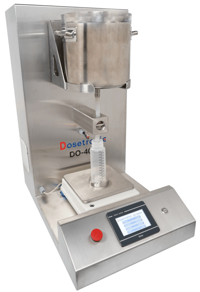 ELECTRIC GRAVIMETRIC DOSING STATION DO-4000S with bottle